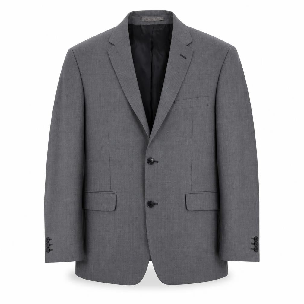 Debenhams Mens Grey Wool Jacket Suit Jacket Size 42 Regular