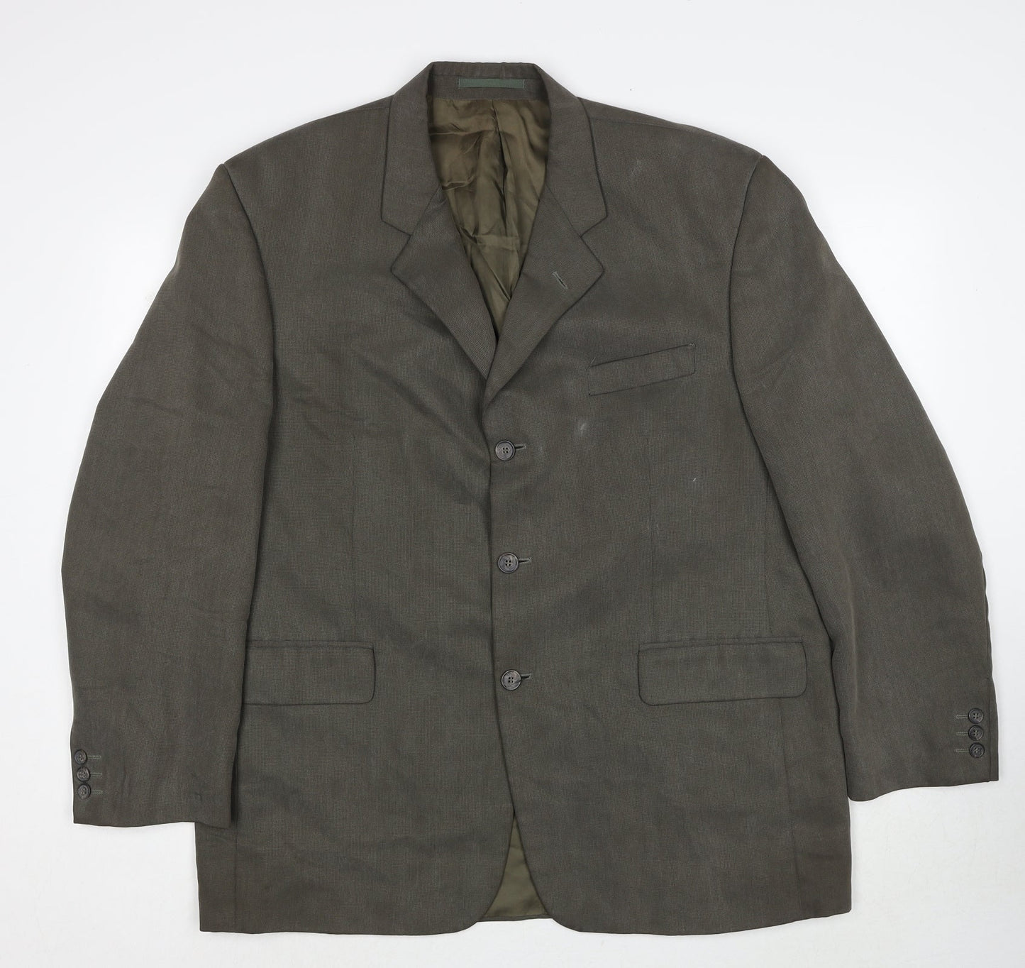 Jonathan Adams Mens Brown Polyacrylate Fibre Jacket Suit Jacket Size 42 Regular