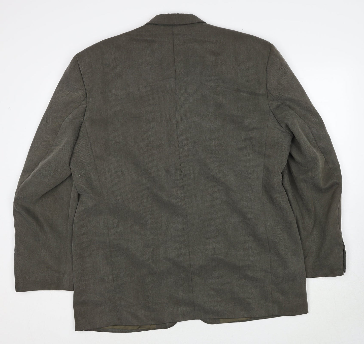 Jonathan Adams Mens Brown Polyacrylate Fibre Jacket Suit Jacket Size 42 Regular