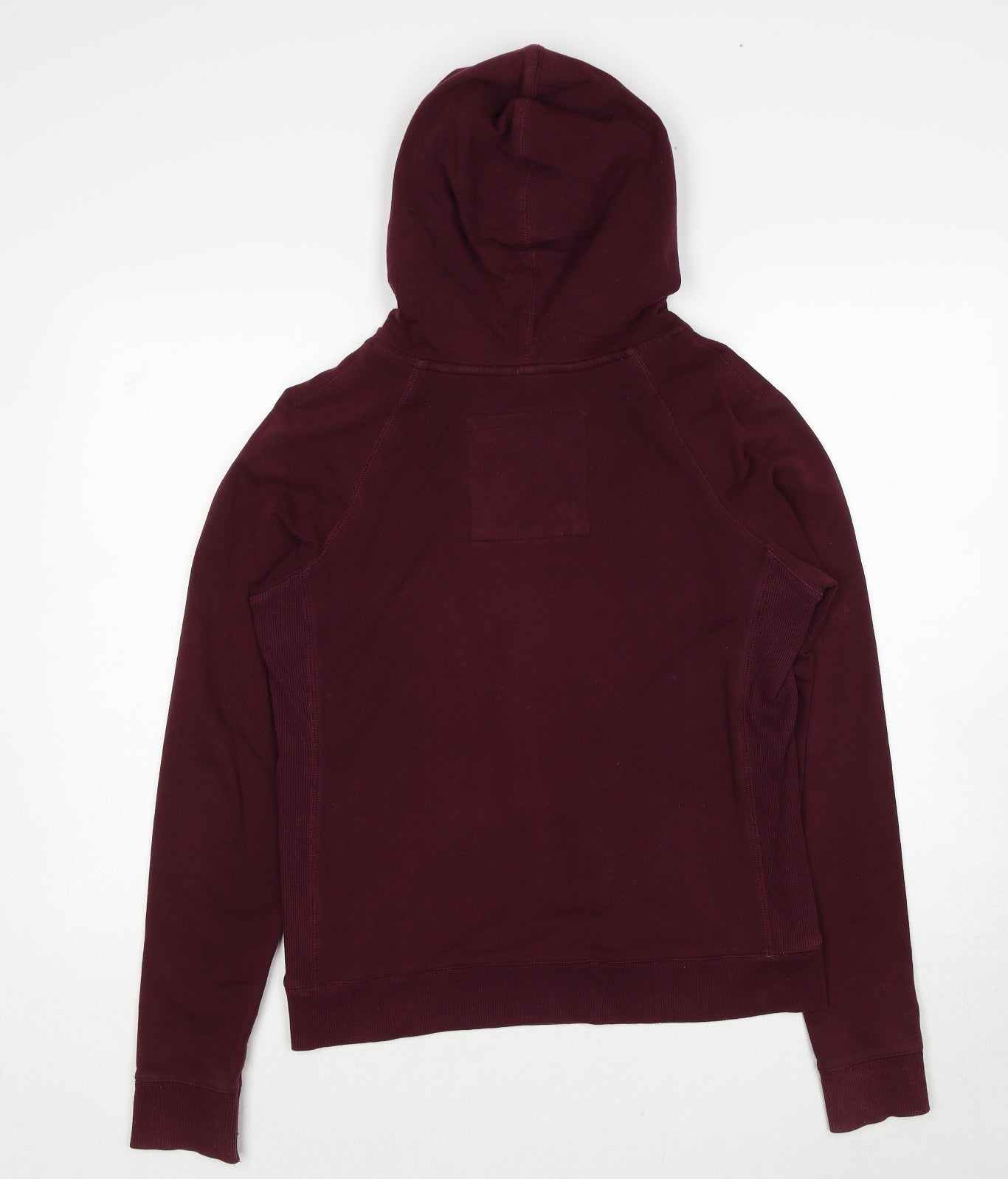 Garage Womens Red Cotton Pullover Hoodie Size M Pullover