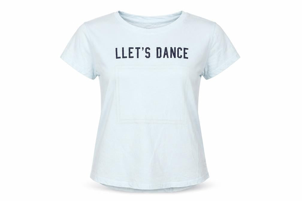 Gap Girls Blue Cotton Pullover T-Shirt Size S Round Neck Pullover - Llet's Dance