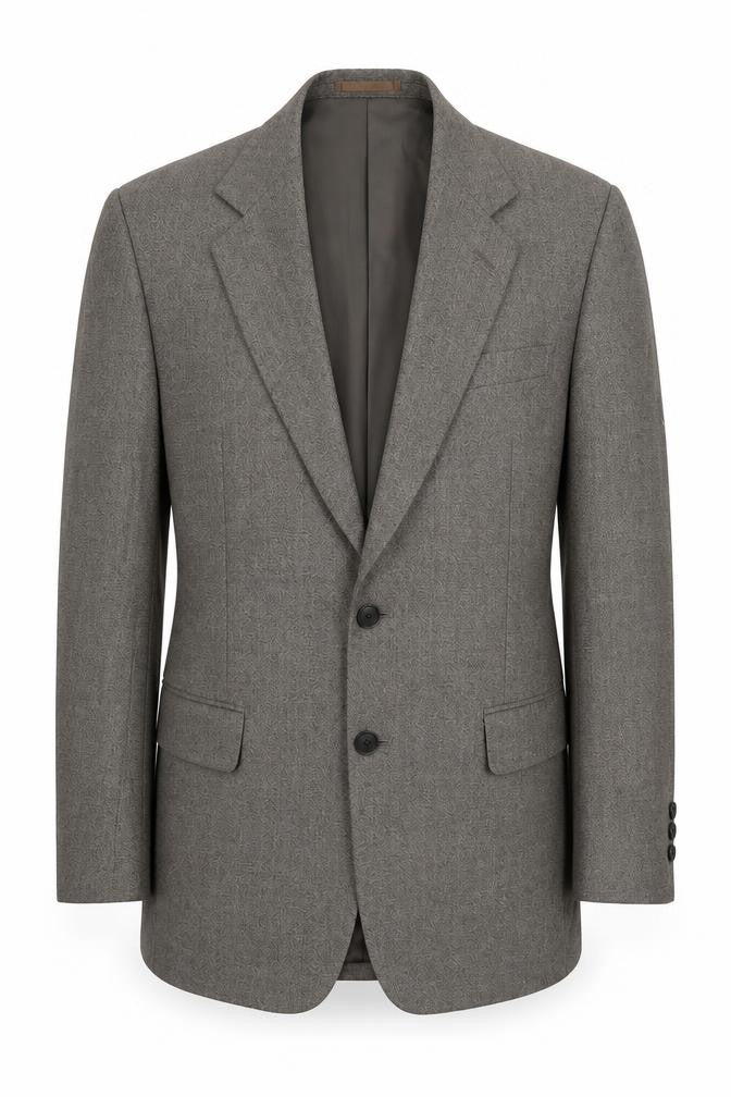 Farago Mens Brown Wool Jacket Suit Jacket Size 42 Regular