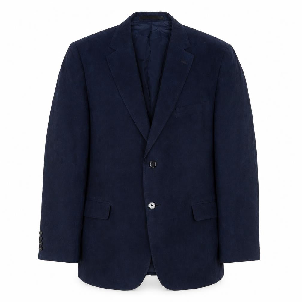 Marks & Spencer Mens Blue Polyester Jacket Suit Jacket Size 42 Regular