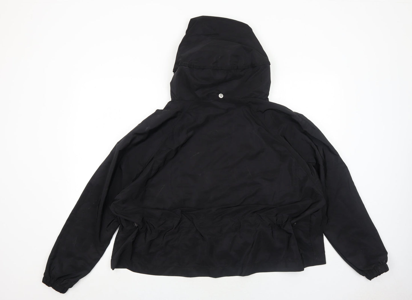New Look Womens Black Jacket Size M Zip