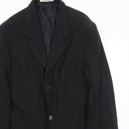 Angelo Litrico Mens Grey Viscose Jacket Suit Jacket Size 38 Regular
