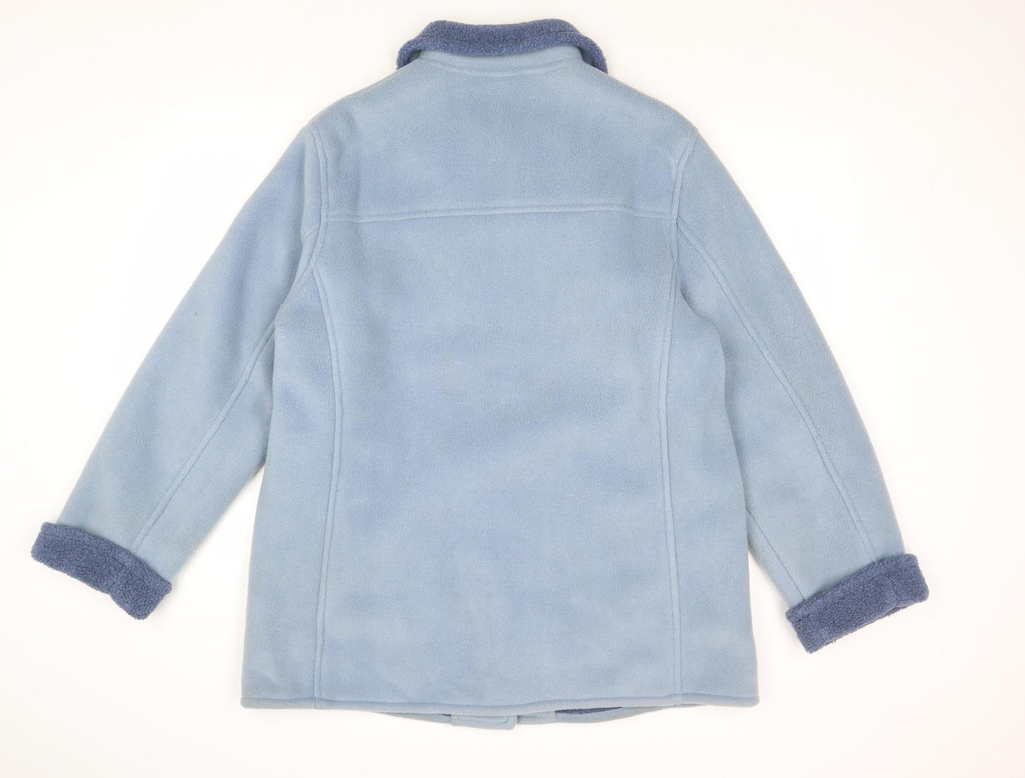 EWM Womens Blue Jacket Size 16 Button