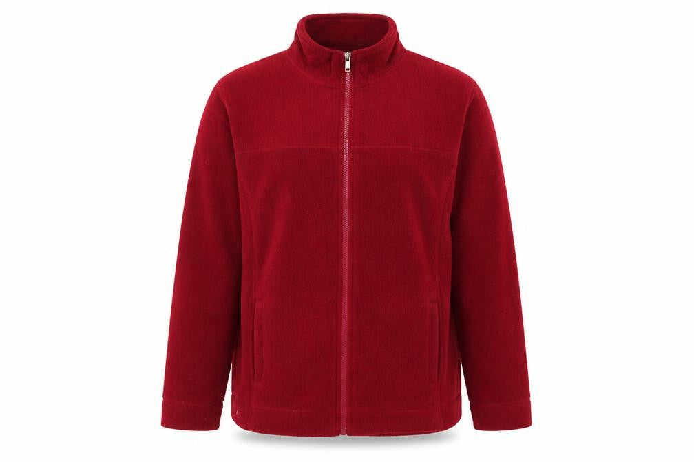 Active Womens Red Jacket Size 14 Zip - Size 14-16
