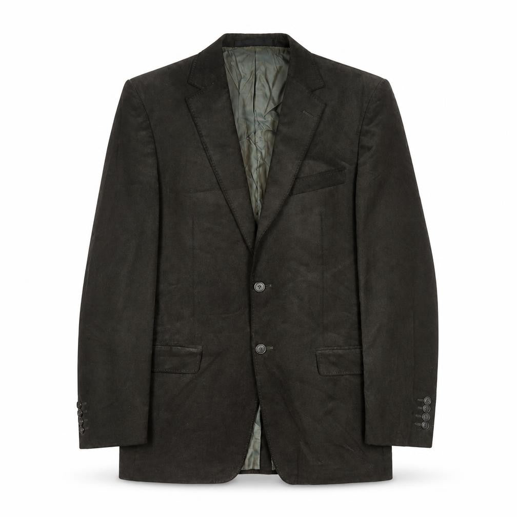 Marks & Spencer Mens Brown Polyester Jacket Blazer Size 38 Regular