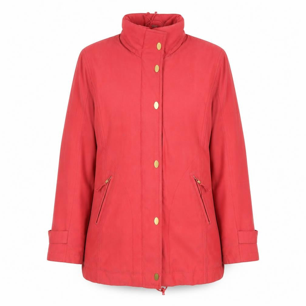 Isabell Womens Pink Jacket Size 10 Zip