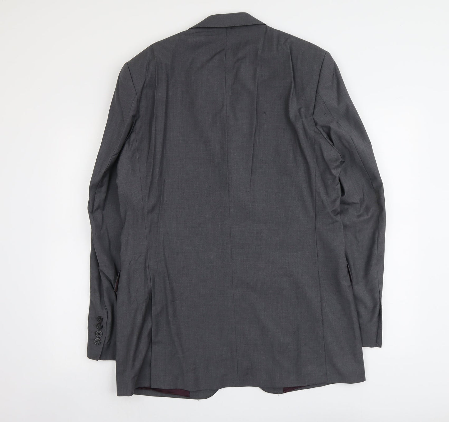 Asutin Reed Mens Grey Wool Jacket Suit Jacket Size M Regular