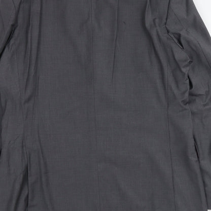 Asutin Reed Mens Grey Wool Jacket Suit Jacket Size M Regular