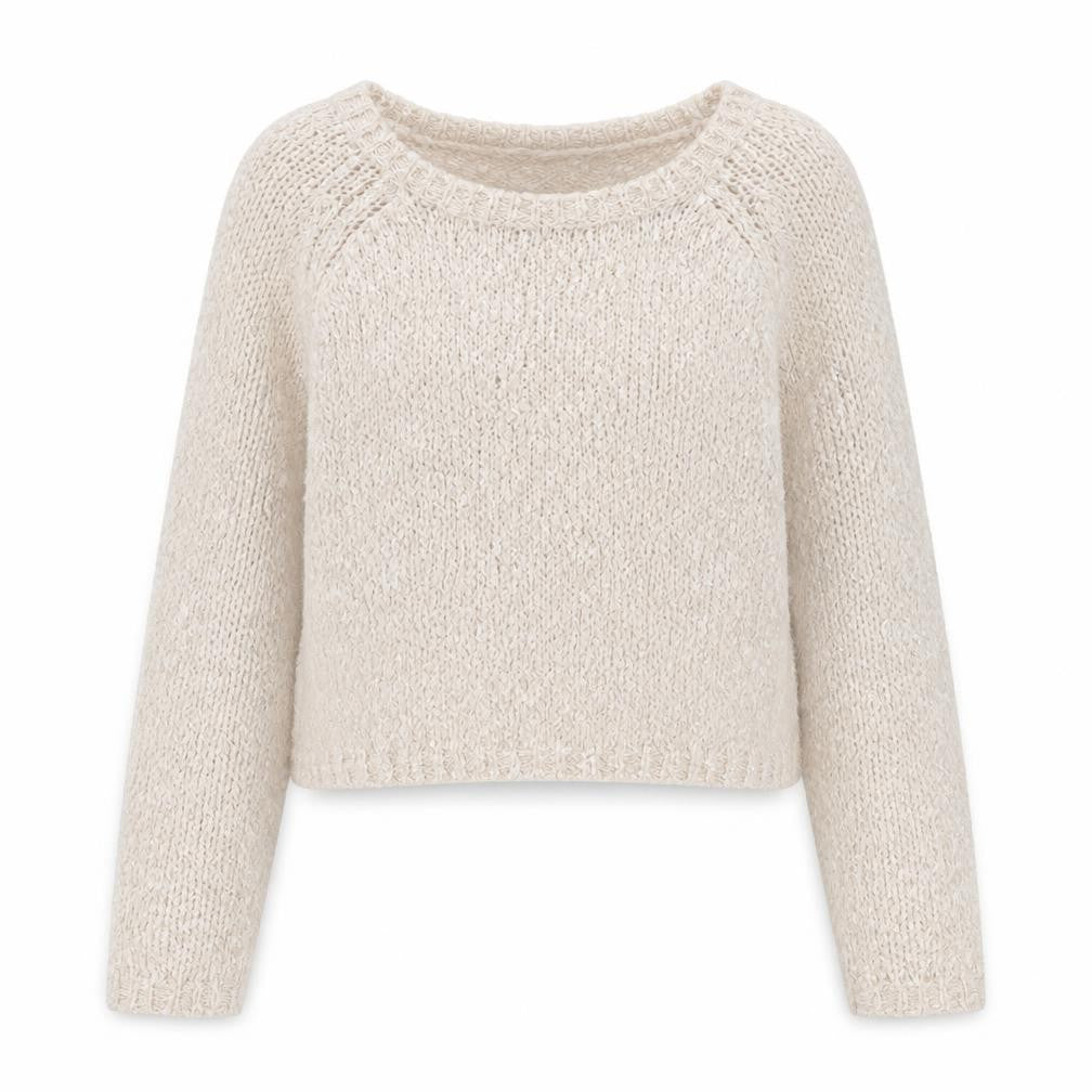H&M Womens Pink Round Neck Acrylic Pullover Jumper Size 10