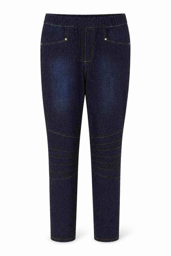 Kaleidoscope Womens Blue Cotton Jegging Jeans Size 10 L29 in Regular