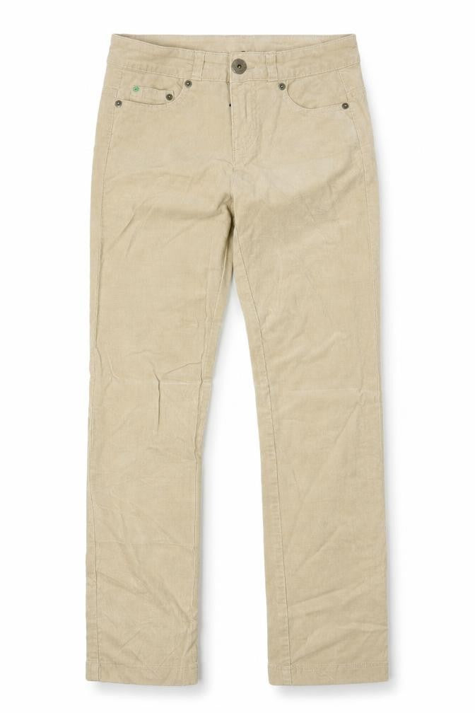 Stile Benetton Benton Womens Beige Cotton Straight Jeans Size 28 in Regular Zip
