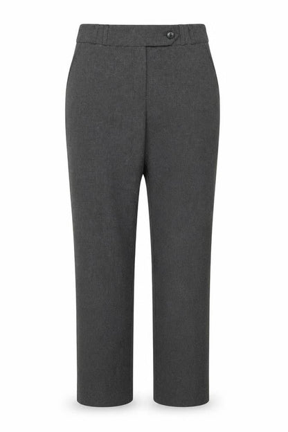 South Womens Black Polyester Trousers Size 8 Regular Zip