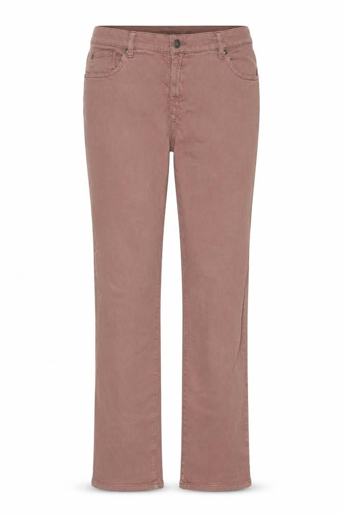 Gerry Weber Womens Pink Cotton Straight Jeans Size 20 Regular Zip