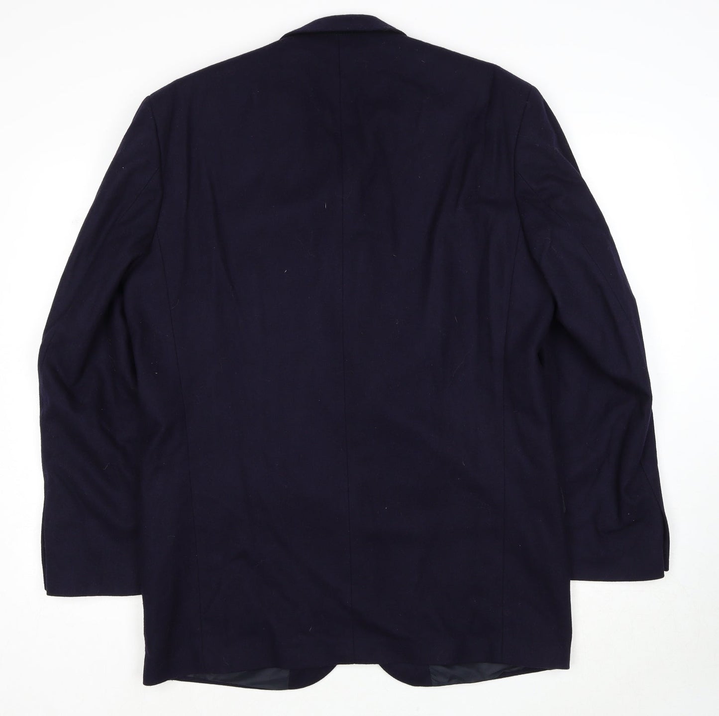 BHS Mens Blue Wool Jacket Suit Jacket Size 40 Regular