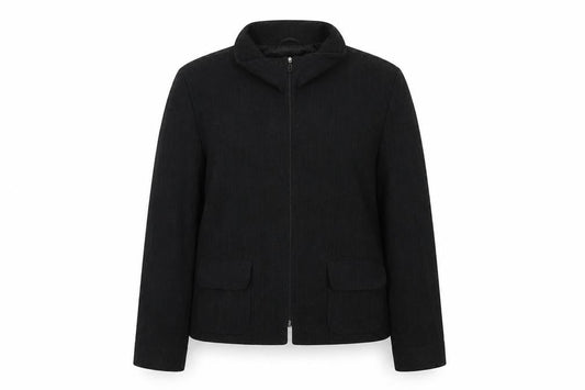 La Strada Womens Black Jacket Size 16 Zip