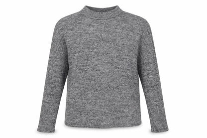 Divided Womens Black Round Neck Polyester Pullover Jumper Size S