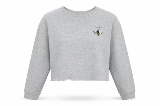 Miss Selfridge Womens Grey Polyester Pullover Sweatshirt Size 10 Pullover - Meant to Bee