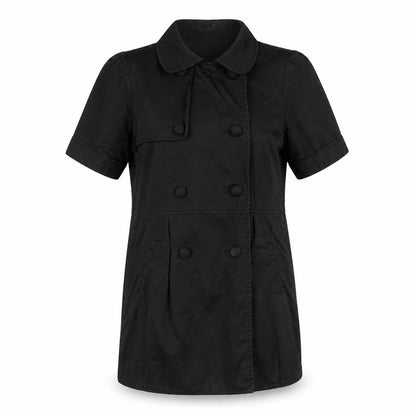 H&M Womens Black Jacket Size 6 Button