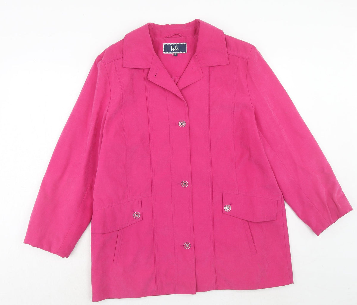 EWM Womens Pink Jacket Size 14 Button