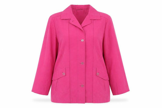 EWM Womens Pink Jacket Size 14 Button