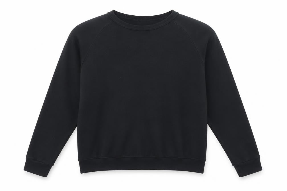 New Look Girls Black Round Neck Viscose Pullover Jumper Size 10-11 Years Pullover