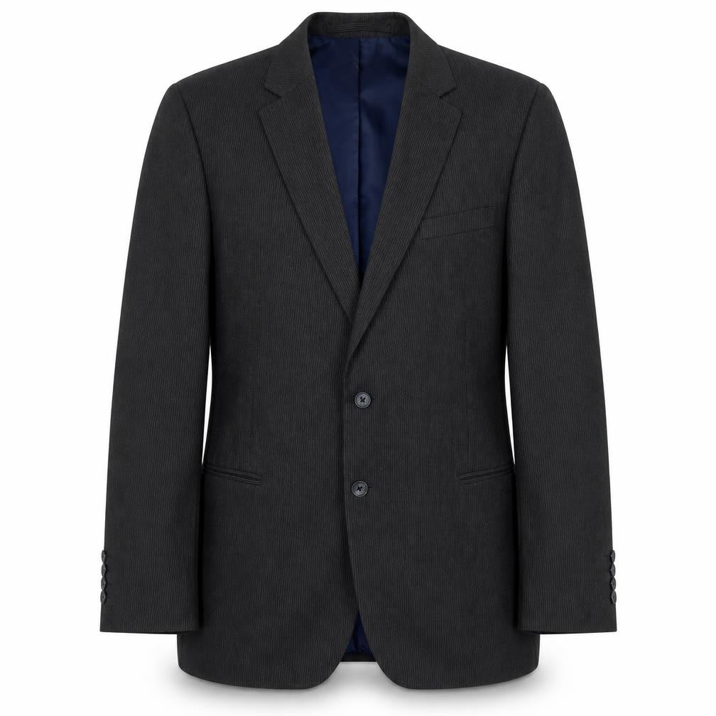 Marks & Spencer Mens Grey Geometric Polyester Jacket Blazer Size 44 Regular