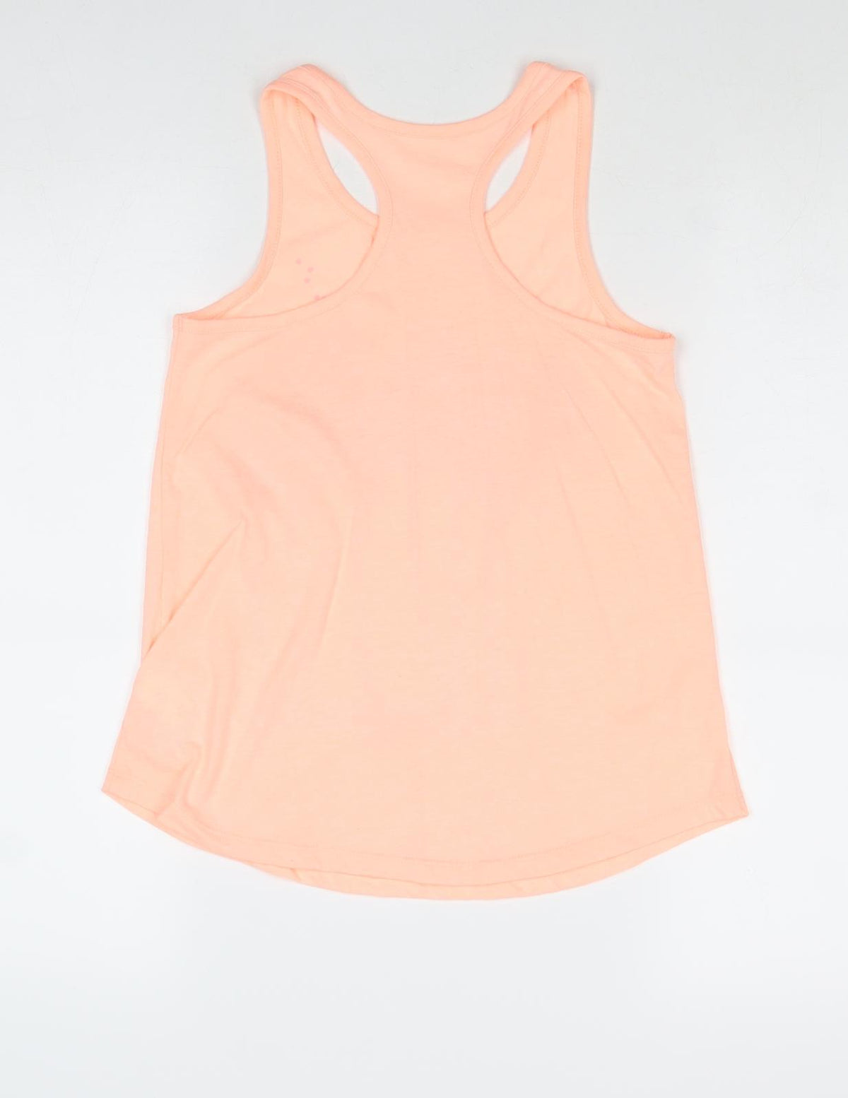 Gap Girls Orange Cotton Pullover Tank Size L Scoop Neck Pullover - Palm Trees