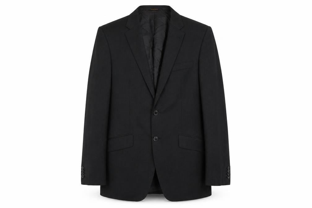 Simon Carter Mens Grey Wool Jacket Suit Jacket Size L Regular