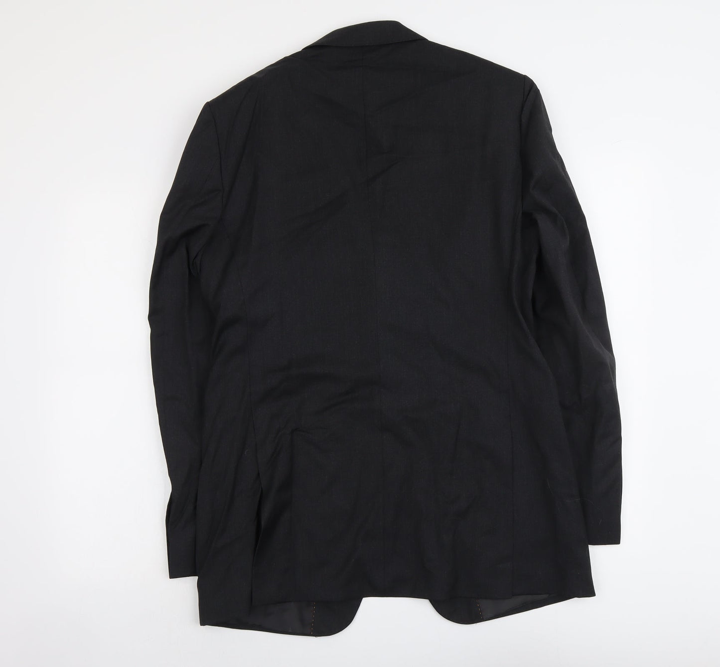 Simon Carter Mens Grey Wool Jacket Suit Jacket Size L Regular
