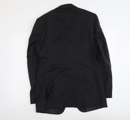 Simon Carter Mens Grey Wool Jacket Suit Jacket Size L Regular