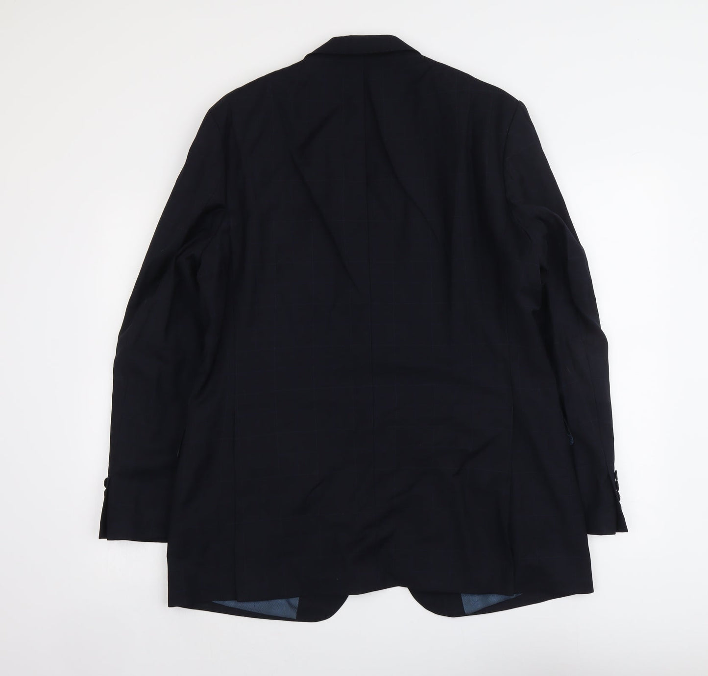 Marks and Spencer Mens Blue Wool Jacket Suit Jacket Size M Regular