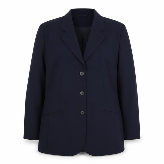 Astraka Womens Blue Polyester Jacket Blazer Size 18