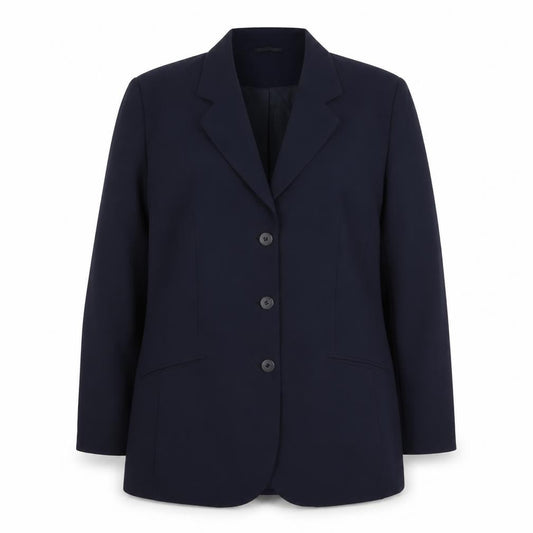 Astraka Womens Blue Polyester Jacket Blazer Size 18