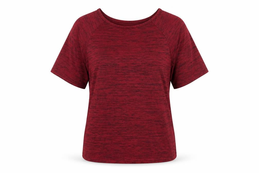 Select Womens Red Round Neck Viscose Pullover Jumper Size 10