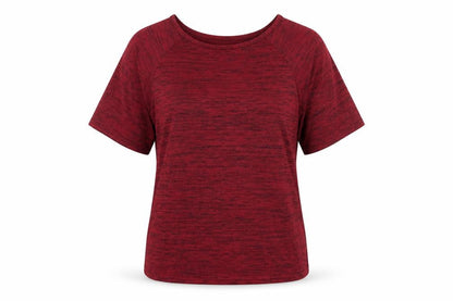 Select Womens Red Round Neck Viscose Pullover Jumper Size 10