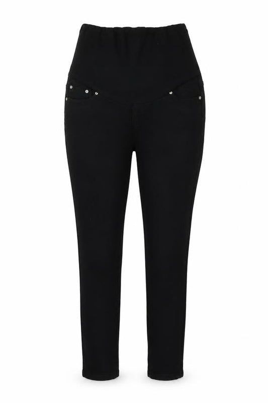 Boohoo Womens Black Cotton Skinny Jeans Size 8 L28 in Regular Button