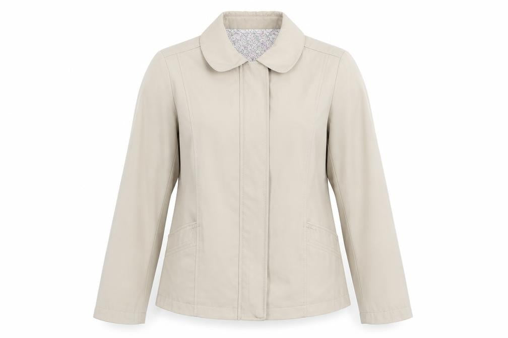 Bonmarché Womens Beige Jacket Size XS Zip