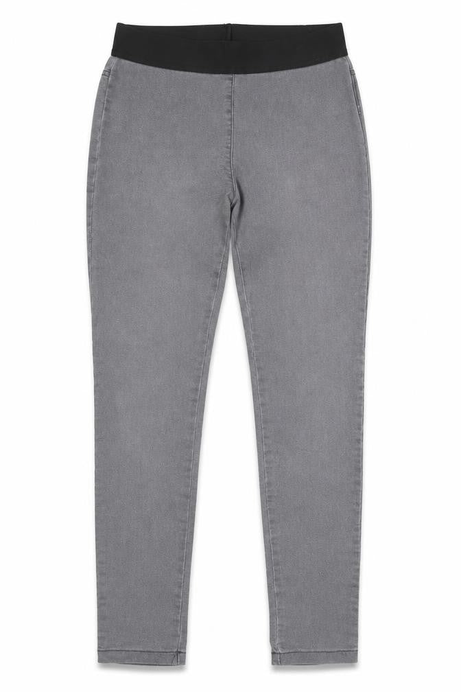 Marks & Spencer Womens Grey Cotton Skinny Jeans Size 8 Regular