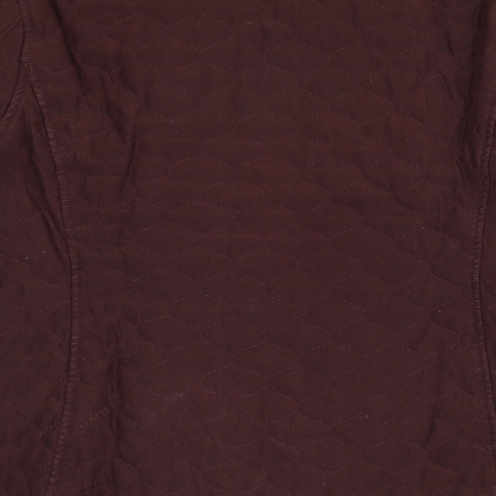 Richards Womens Red Jacket Size 16 Zip
