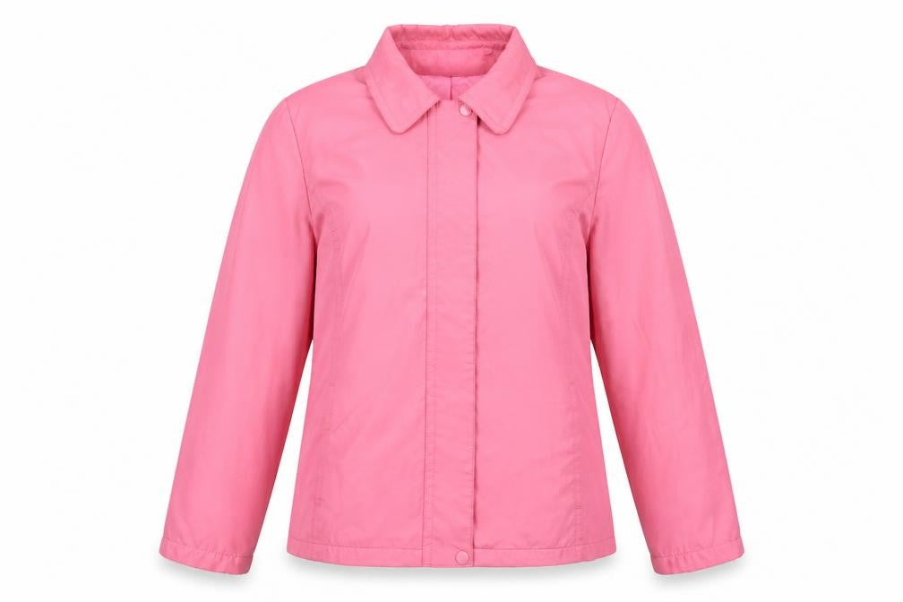 Bonmarché Womens Pink Jacket Size M Zip