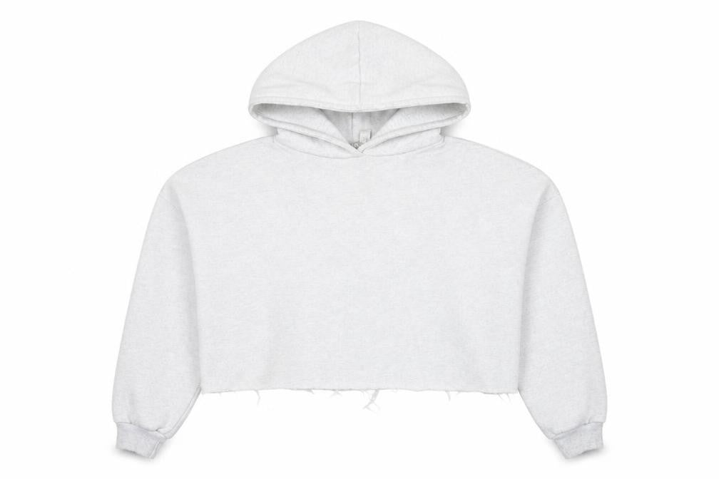 ASOS Womens Grey Polyester Pullover Hoodie Size 8 Pullover