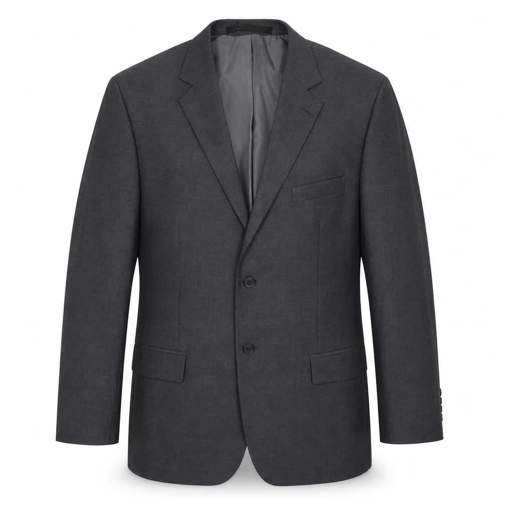 Marks & Spencer Mens Grey Polyester Jacket Suit Jacket Size 42 Regular