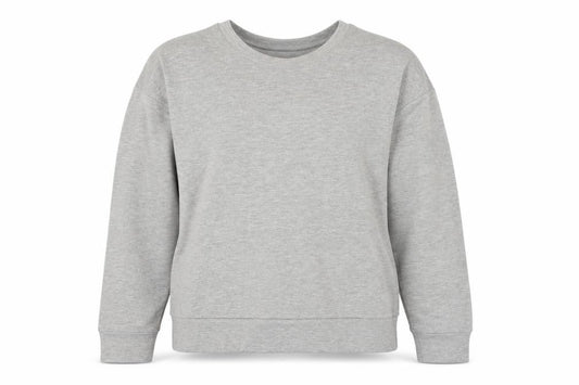 kyoden Womens Grey Viscose Pullover Sweatshirt Size S Pullover - Lace Up Back
