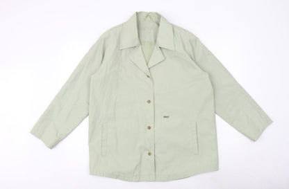 Astraka Womens Green Jacket Size M Snap