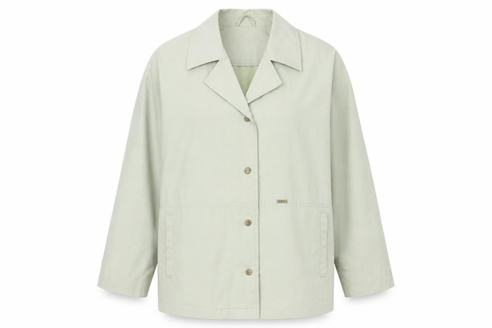 Astraka Womens Green Jacket Size M Snap