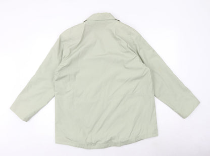 Astraka Womens Green Jacket Size M Snap