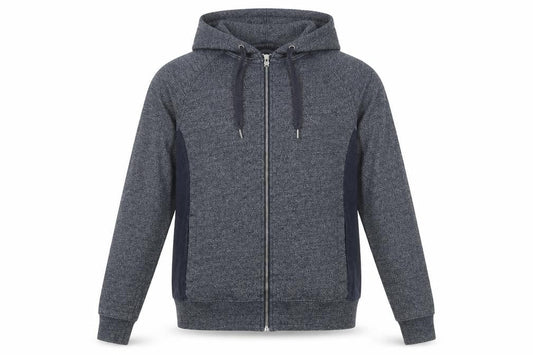 Genetic Apparel Mens Blue Cotton Full Zip Sweatshirt Size S